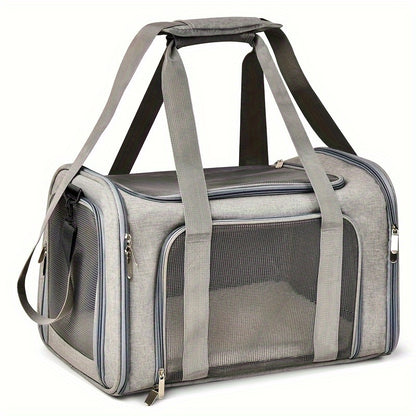 Cat Carriers Dog Carrier Pet Carrier For Small / Medium Cats Dogs Puppies (Up To 25lbs), Airline Approved Small Dog Carrier Soft Sided, Collapsible Waterproof Travel Puppy Carrier