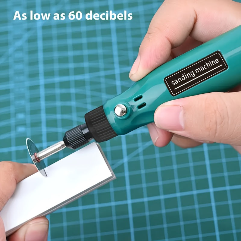 Rotary Tool Kit:  Power Hand Rotary Tools Mini for Wood/Metal, Electric Grinder Drill Machine Set with Flex Shaft for Carving, Cutting, Sanding, Grinding, Polishing, Engraving