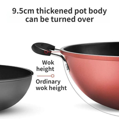 26cm Cast Iron Non-Stick Frying Pan - Lightweight Smokeless Skillet, Induction Compatible for Gas and Smooth Top Stovetops, Ideal for Steak, Pancakes, and Breakfast Cooking