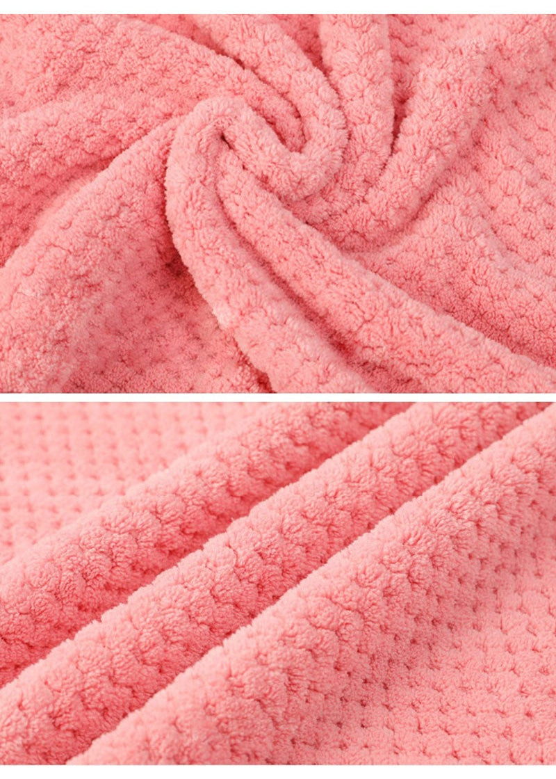 Women'S Soft Wrap Towel Full Length，Bath Robe After Shower Female Plush Long，Spa Bathrobes Lightweight With Pockets