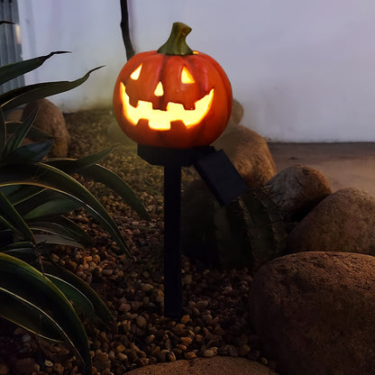 Pumpkin Solar Light - LED Waterproof Pumpkin Light for Garden, Balcony, Yard, Lawn, Pathway, Walkway - Garden Solar Powered Outdoor Decor,Stunning Halloween Decorations（4pcs）