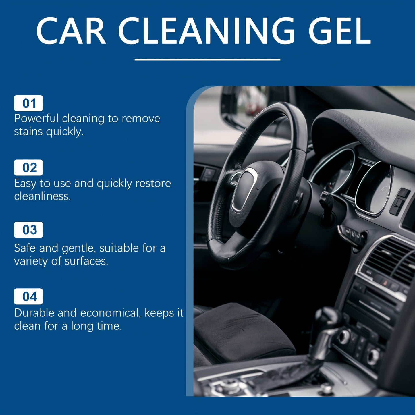 Car Cleaning Gel Car Clean Putty, Universal Car Interior Cleaner Slime, Perfect Cleaning Kit Supplies, Auto Detailing Tools Car Accessories, Dust Remover Gifts for Men Women