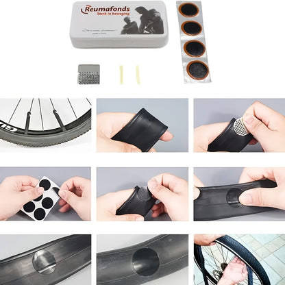 26pcs Universal Bicycle Tire Repair Tool Kit Multifunctional Portable Maintenance Set for Mountain Bike Road Bike Accessorie