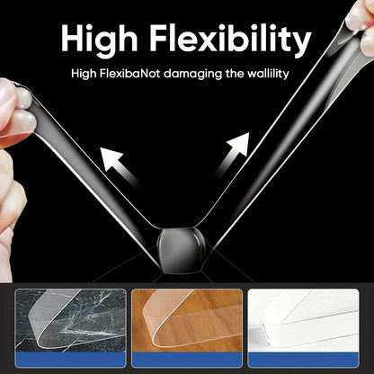 Double Sided Tape Heavy Duty, Removable Reusable Multipurpose Tape for Carpet Mats/Photos Frames/Craft Wall Mounting (1m*3cm*1mm)