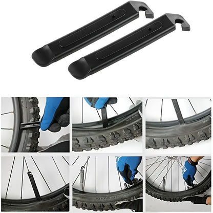 26pcs Universal Bicycle Tire Repair Tool Kit Multifunctional Portable Maintenance Set for Mountain Bike Road Bike Accessorie
