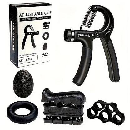 Grip Strengthener Forearm Strengthener Hand Grips Strengthener Kit - 5 Pack Adjustable Resistance，Forearm Strengthener, Hand Exerciser for Muscle Building - No Batteries Required