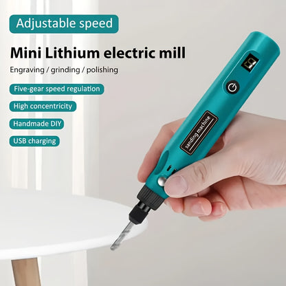 Rotary Tool Kit:  Power Hand Rotary Tools Mini for Wood/Metal, Electric Grinder Drill Machine Set with Flex Shaft for Carving, Cutting, Sanding, Grinding, Polishing, Engraving