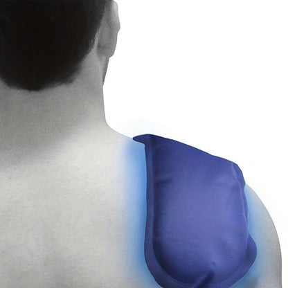 3-Pack Reusable Hot and Cold Gel Ice Pack Set for elbows, ankles, back, and shoulders, with adjustable straps